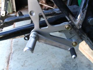 Honda cb550 rearsets #5