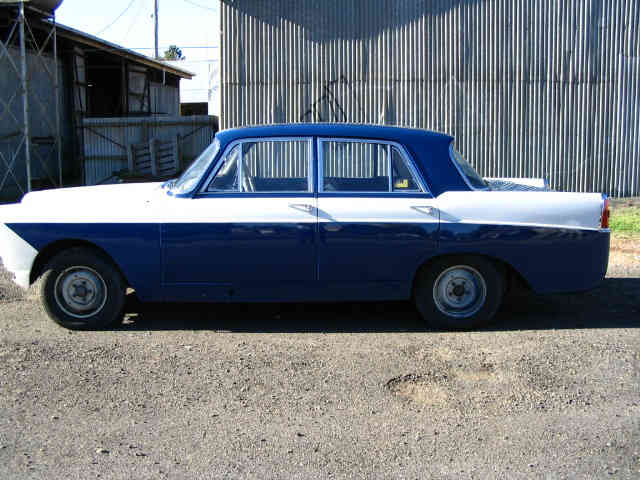 Wolseley 6/99 - Passengers side - finished but the paint is not yet cut and polished.  